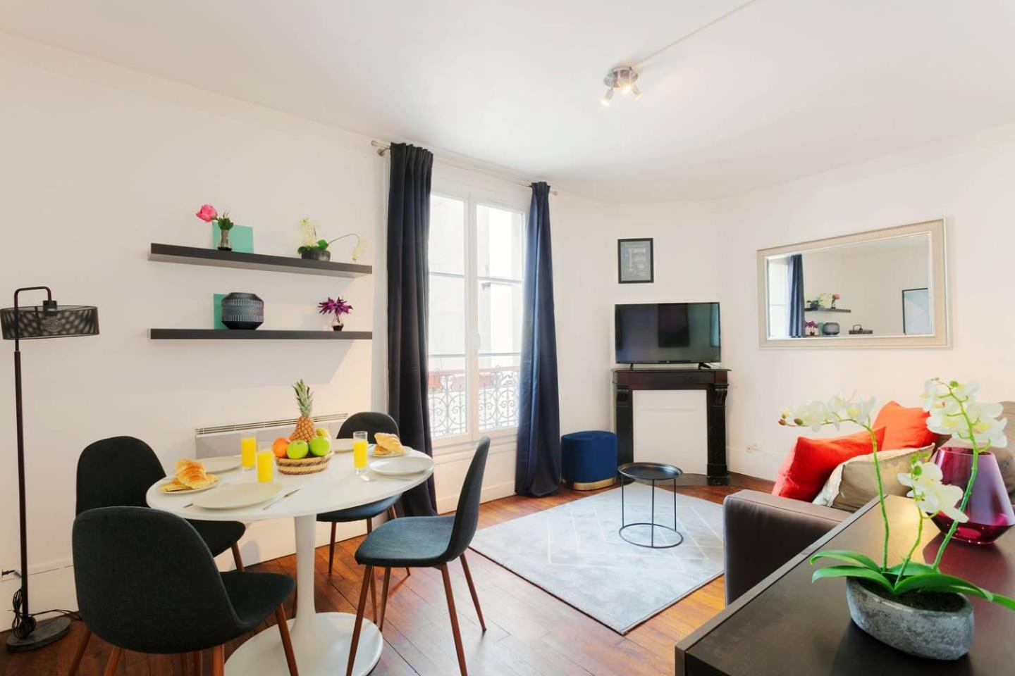 Bastille 1Br Cozy Paris Exterior foto